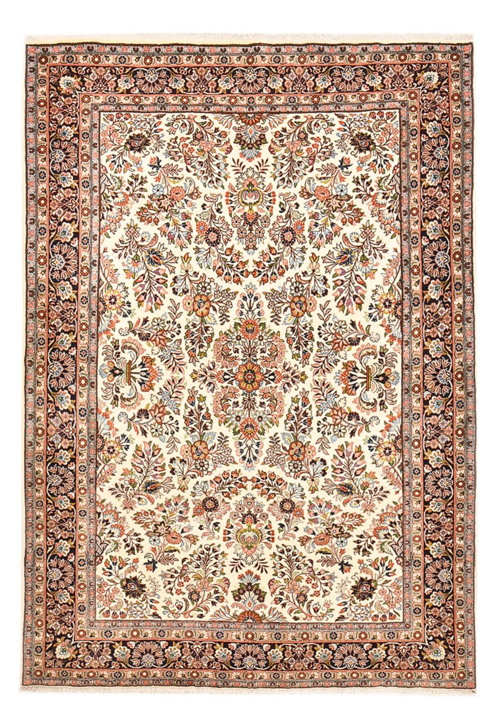 Tapete Persa - Bijar - 245 x 170 cm - bege