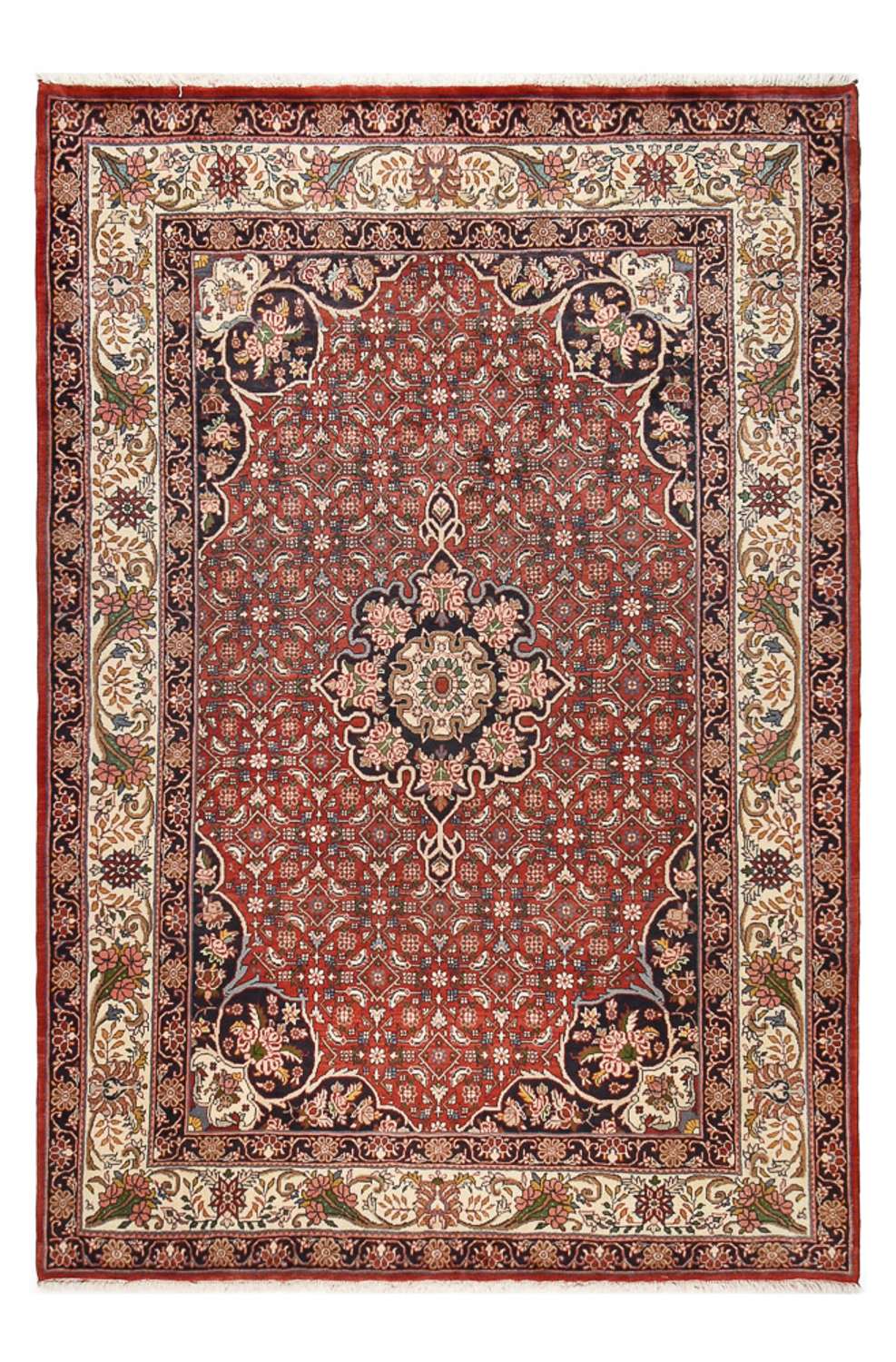 Perzisch tapijt - Bijar - 300 x 204 cm - roest