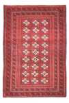 Tapis Belutsch - 150 x 100 cm - rouge