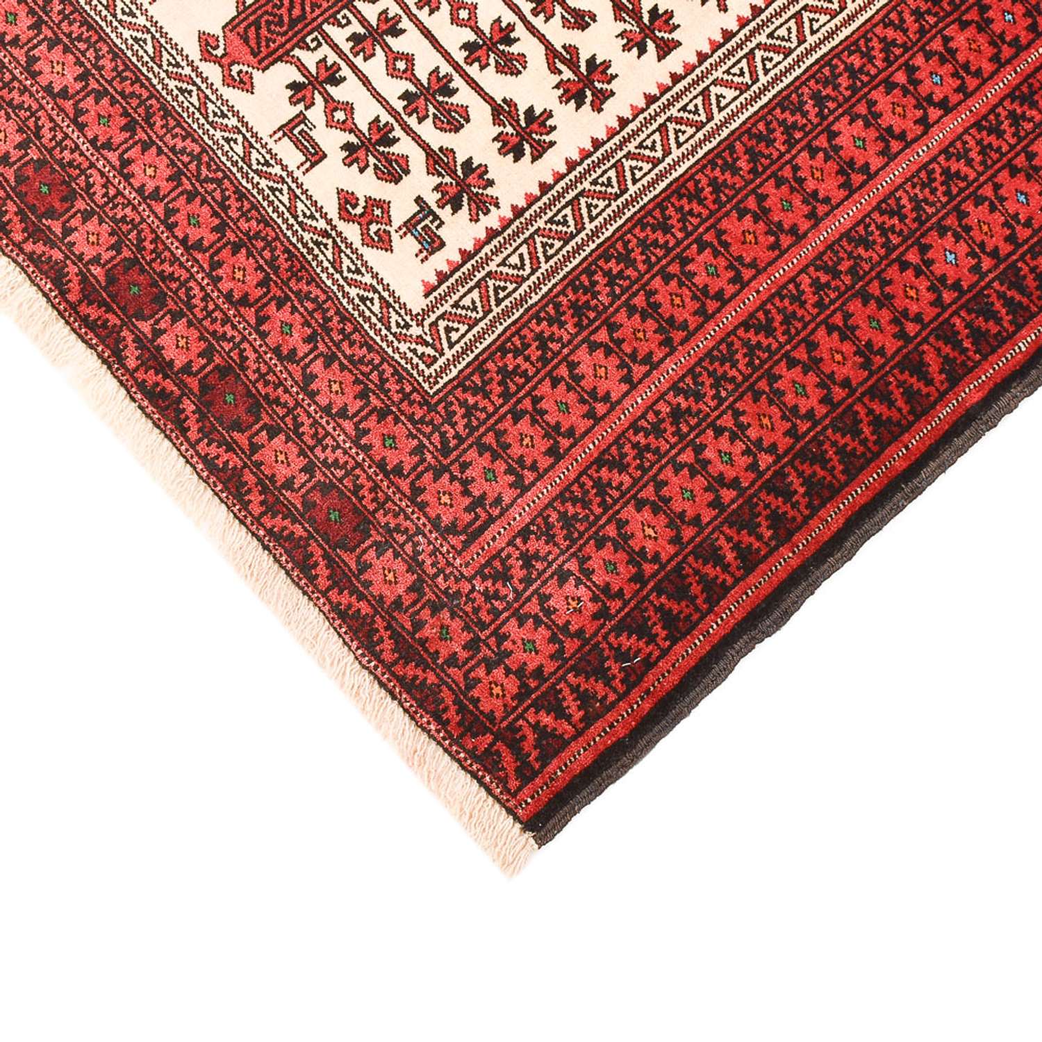 Belutsch Teppich - 144 x 99 cm - mehrfarbig