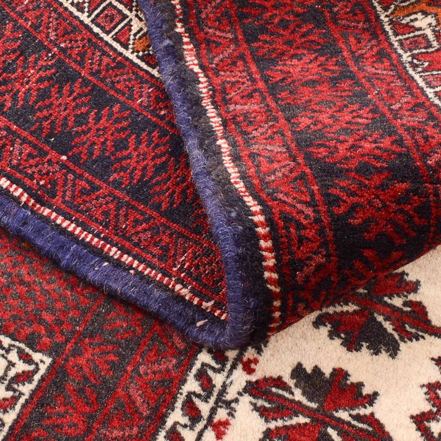 Belutsch Teppich - 143 x 97 cm - mehrfarbig