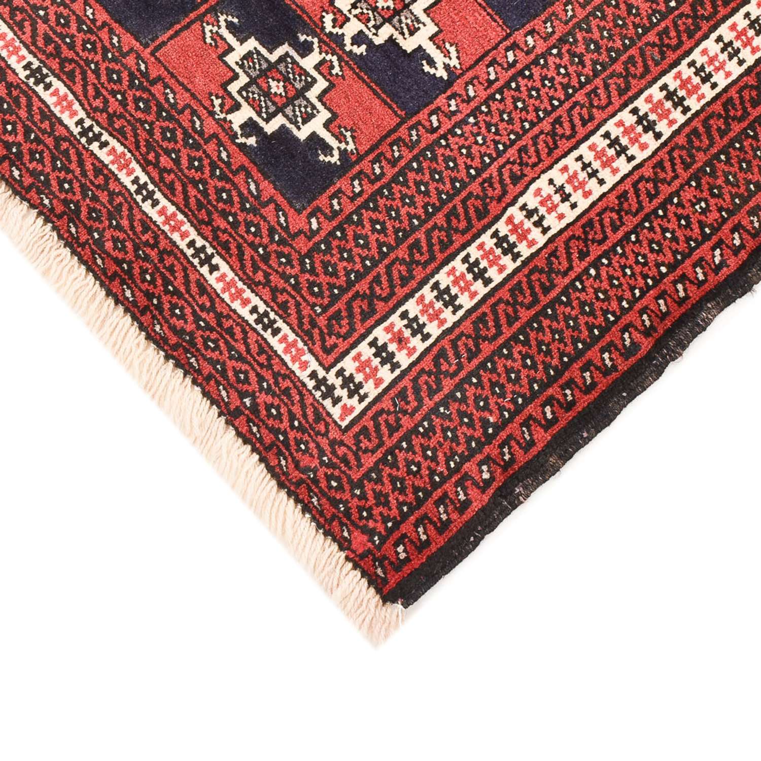 Belutsch Teppich - 130 x 95 cm - mehrfarbig