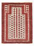 Belutsch Teppich - 128 x 100 cm - mehrfarbig