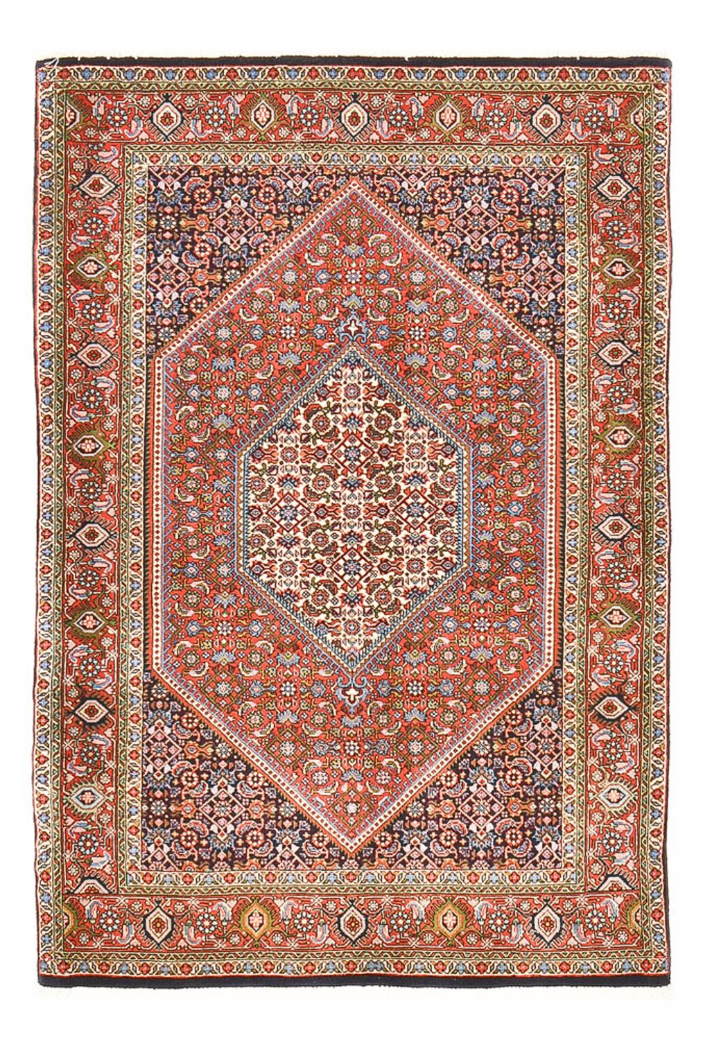 Tapis persan - Bidjar - 165 x 111 cm - rouille