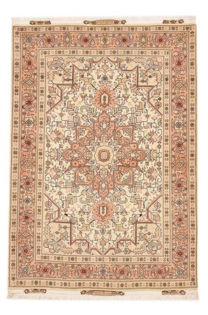 Tappeto Persero - Tabriz - Reale - 151 x 106 cm - beige chiaro