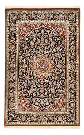 Tappeto Persero - Isfahan - Premio - 158 x 103 cm - blu scuro