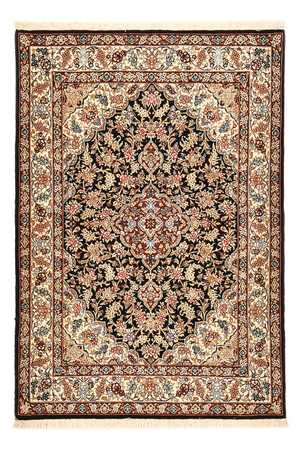 Tappeto Persero - Isfahan - Premio - 148 x 101 cm - blu scuro