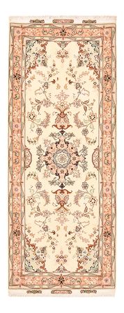 Läufer Perser - Täbriz - Royal - 210 x 81 cm - beige