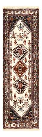 Runner Gabbeh Rug - Kashkuli Perser - 200 x 63 cm - multicolored