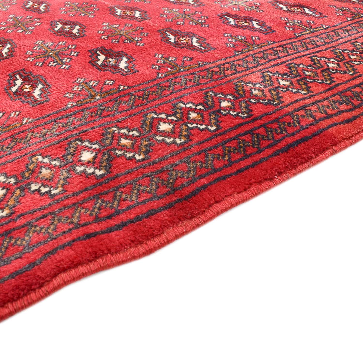 Tapis Turkaman - 138 x 110 cm - rouge