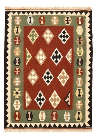 Kelim Rug - Oriental - 146 x 110 cm - multicolored