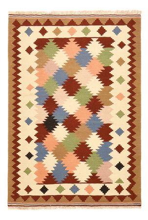 Tapis Kelim - Oriental - 146 x 97 cm - multicolore