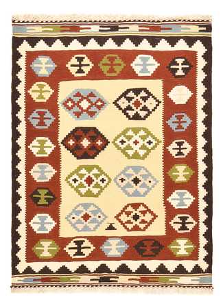 Tapis Kelim - Oriental - 143 x 102 cm - multicolore