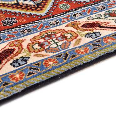 Tapete Gabbeh - Kashkuli Persa - 163 x 116 cm - multicolorido