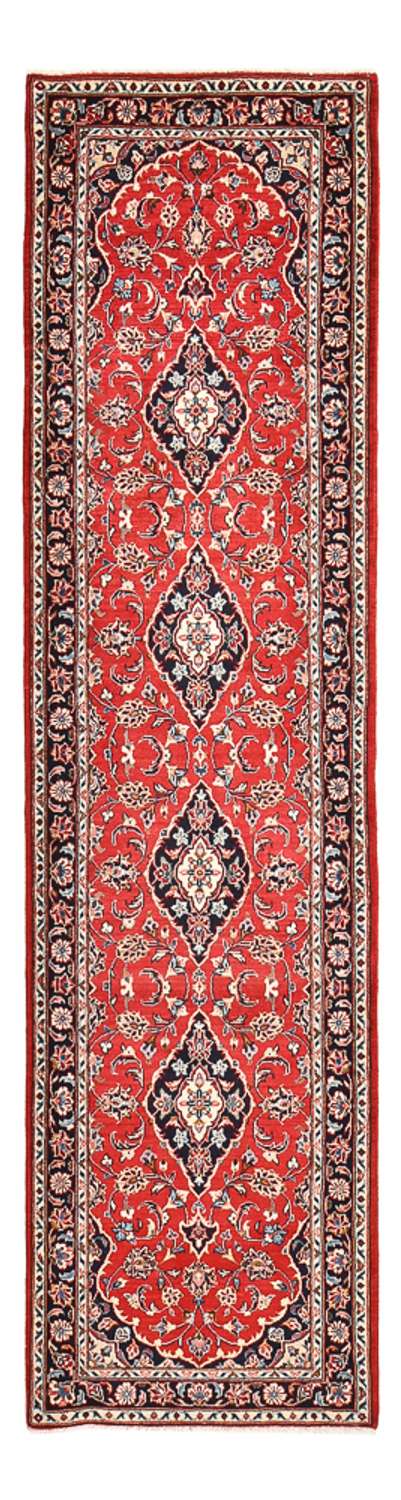 Tapis de couloir Tapis persan - Keshan - 303 x 80 cm - rouge