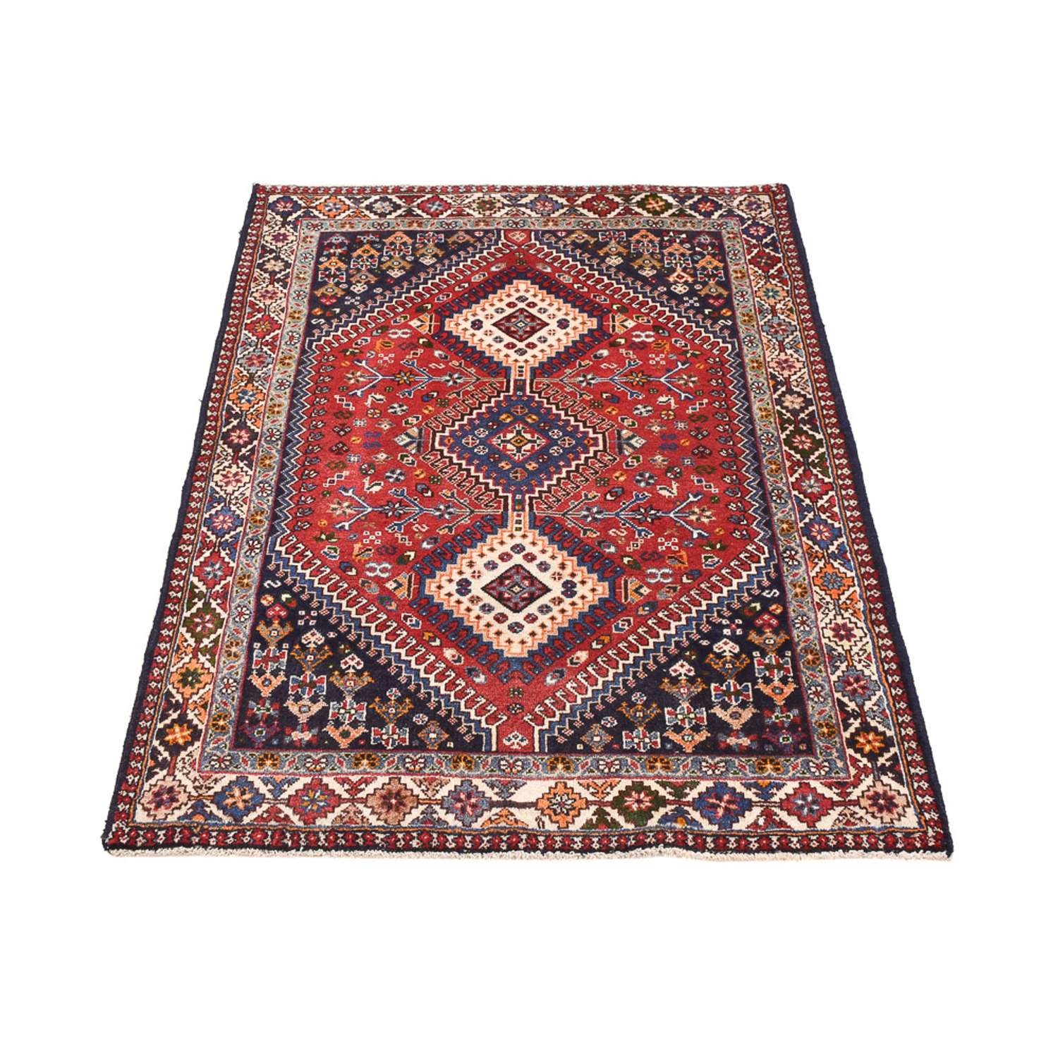 Perser Rug - Nomadic - 147 x 97 cm - red