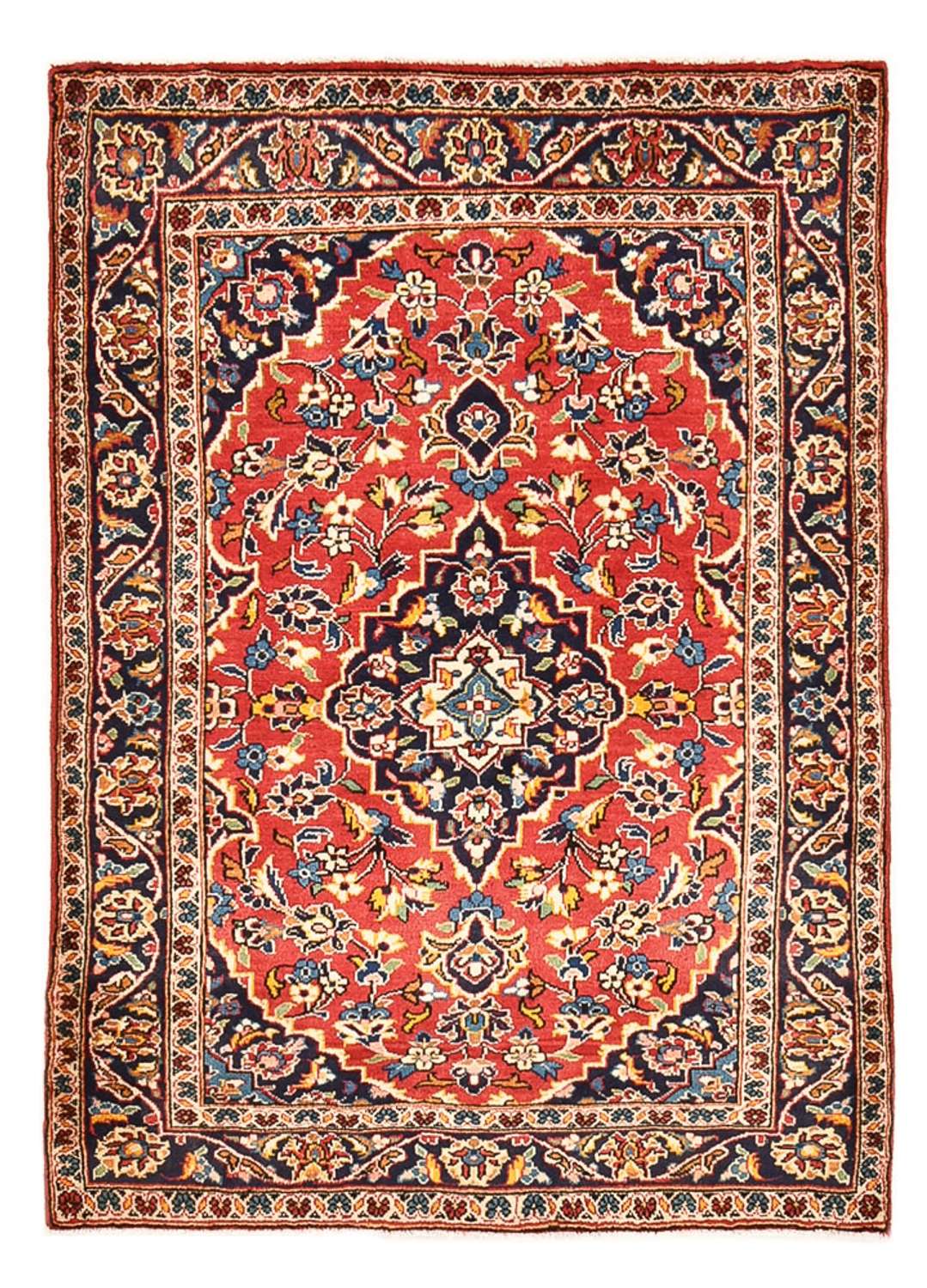 Dywan perski - Keshan - 142 x 100 cm - czerwony