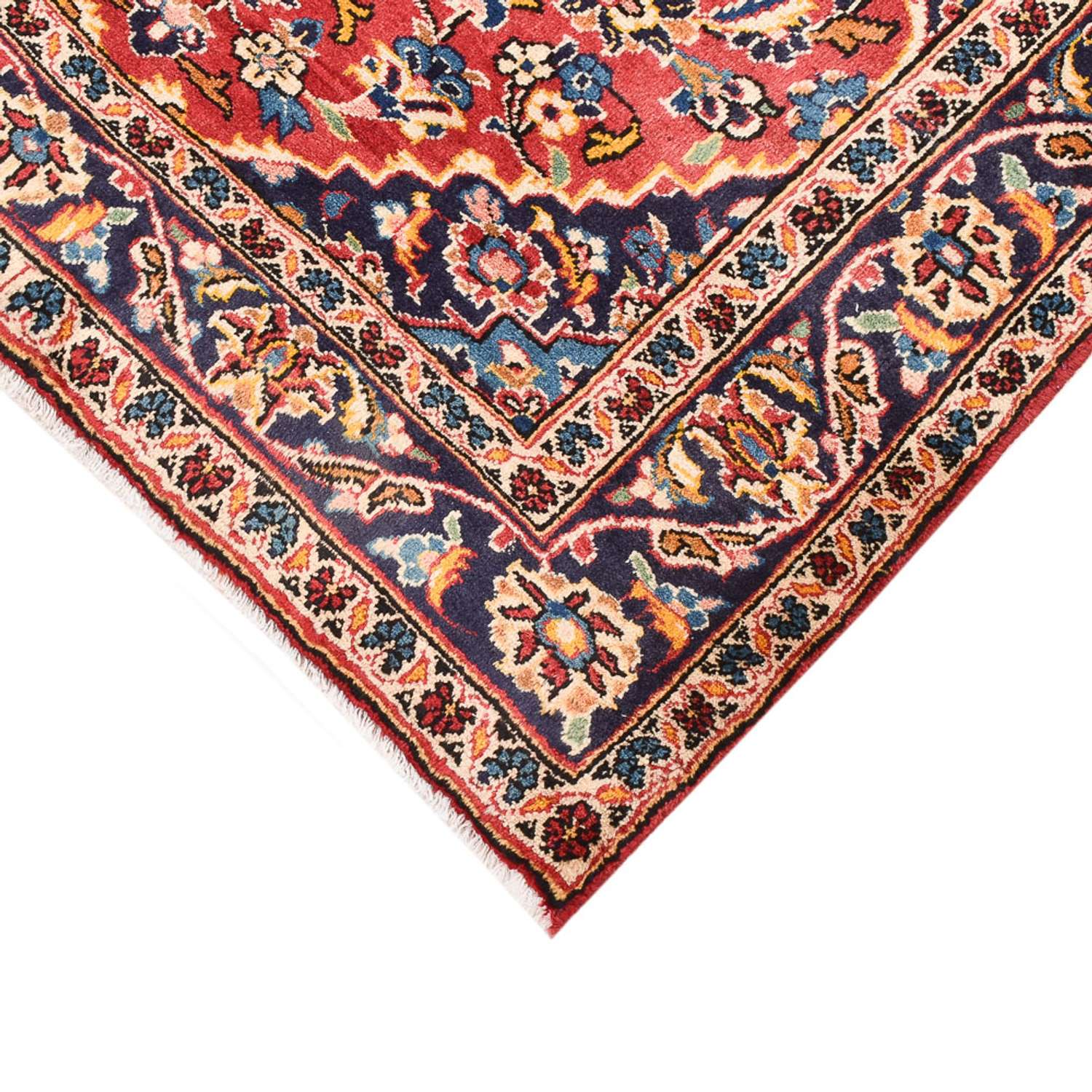 Tapis persan - Keshan - 142 x 100 cm - rouge