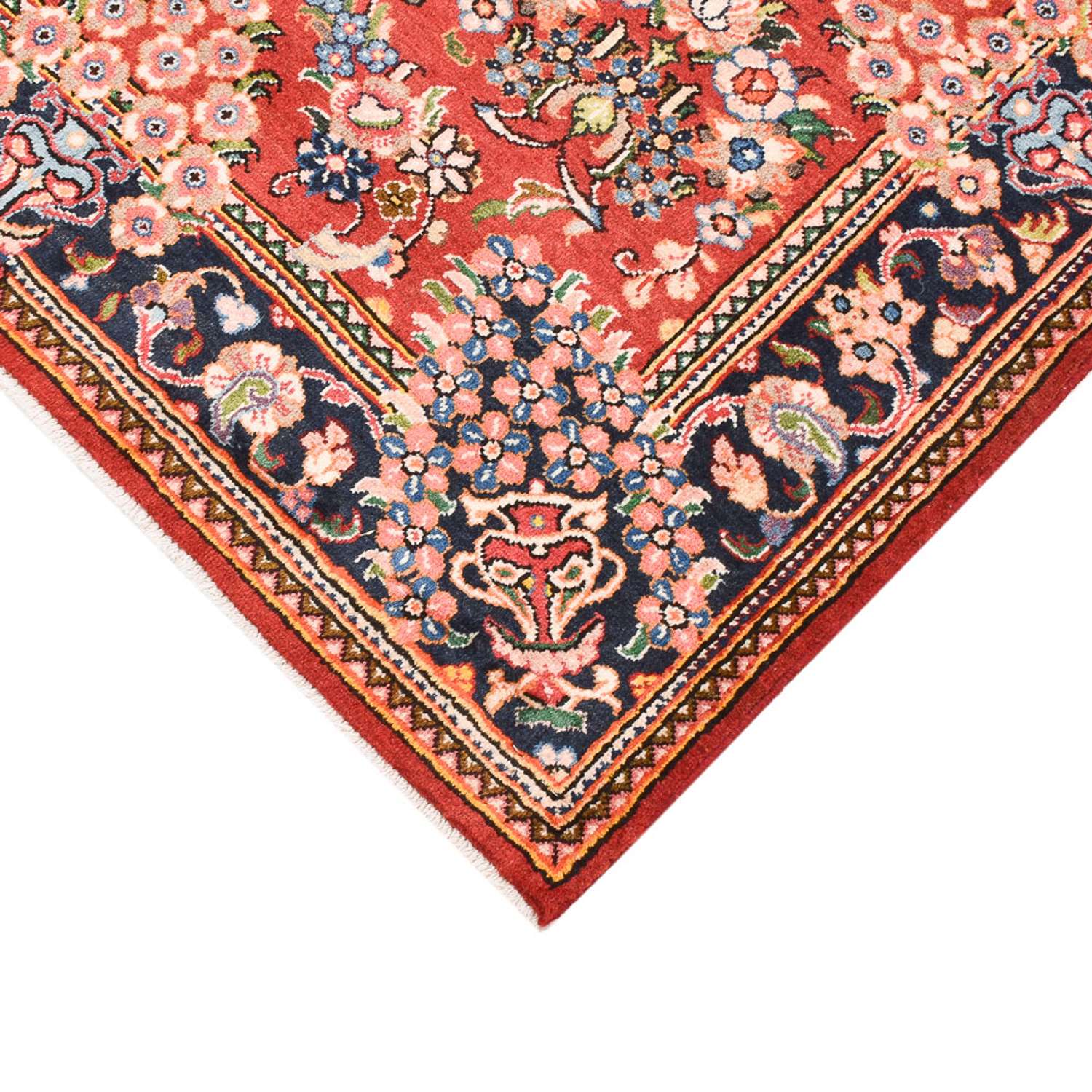 Tapis persan - Keshan - 146 x 102 cm - rouge