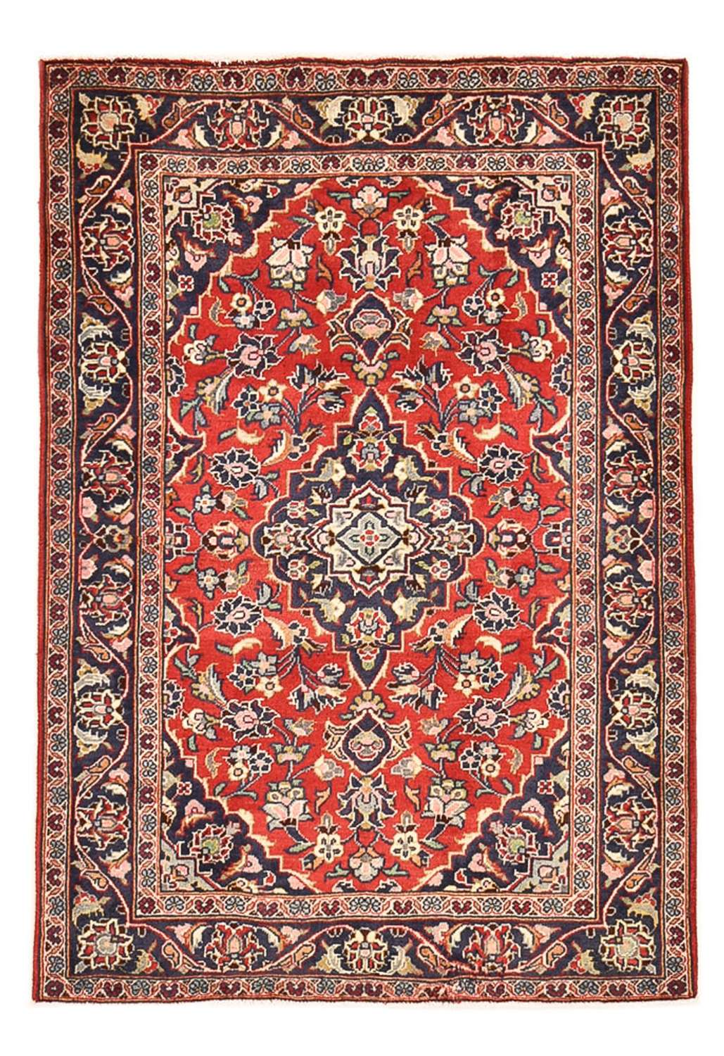 Dywan perski - Keshan - 150 x 97 cm - czerwony