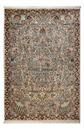 Tapis persan - Keshan - 301 x 201 cm - sable