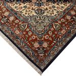 Tapis persan - Keshan - 315 x 220 cm - bleu foncé