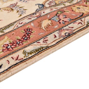 Alfombra de pasillo Alfombra Persa - Tabriz - Real - 195 x 80 cm - beige