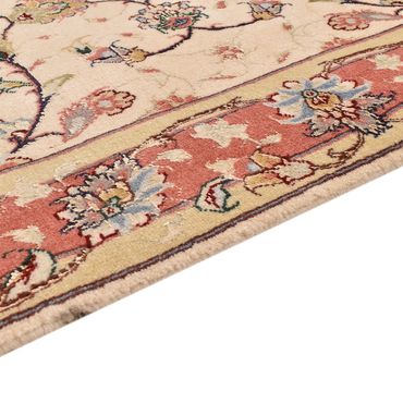 Alfombra de pasillo Alfombra Persa - Tabriz - Real - 204 x 80 cm - beige