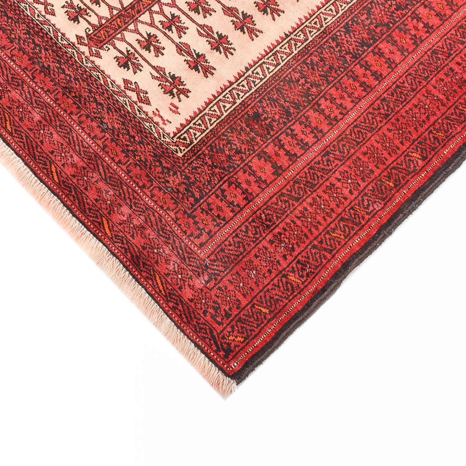 Dywan beludżycki - 143 x 102 cm - czerwony
