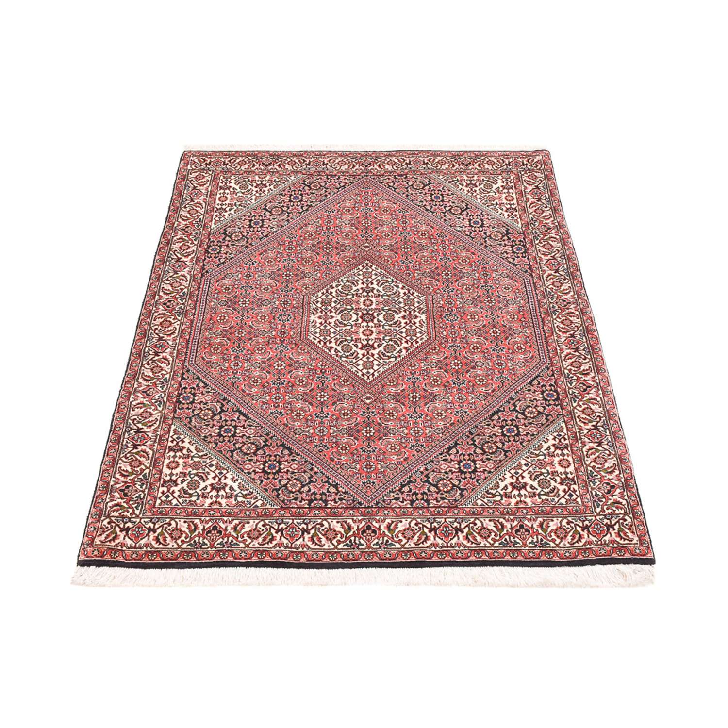 Perzisch tapijt - Bijar - 156 x 110 cm - licht rood