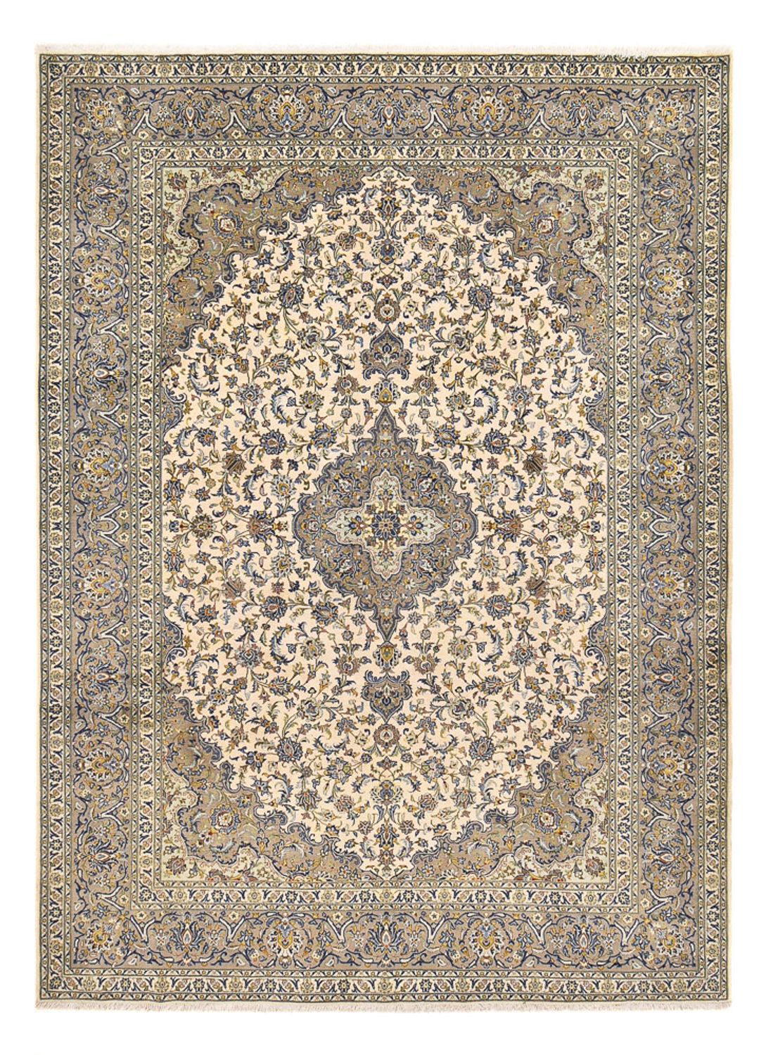 Tapis persan - Keshan - 380 x 274 cm - sable