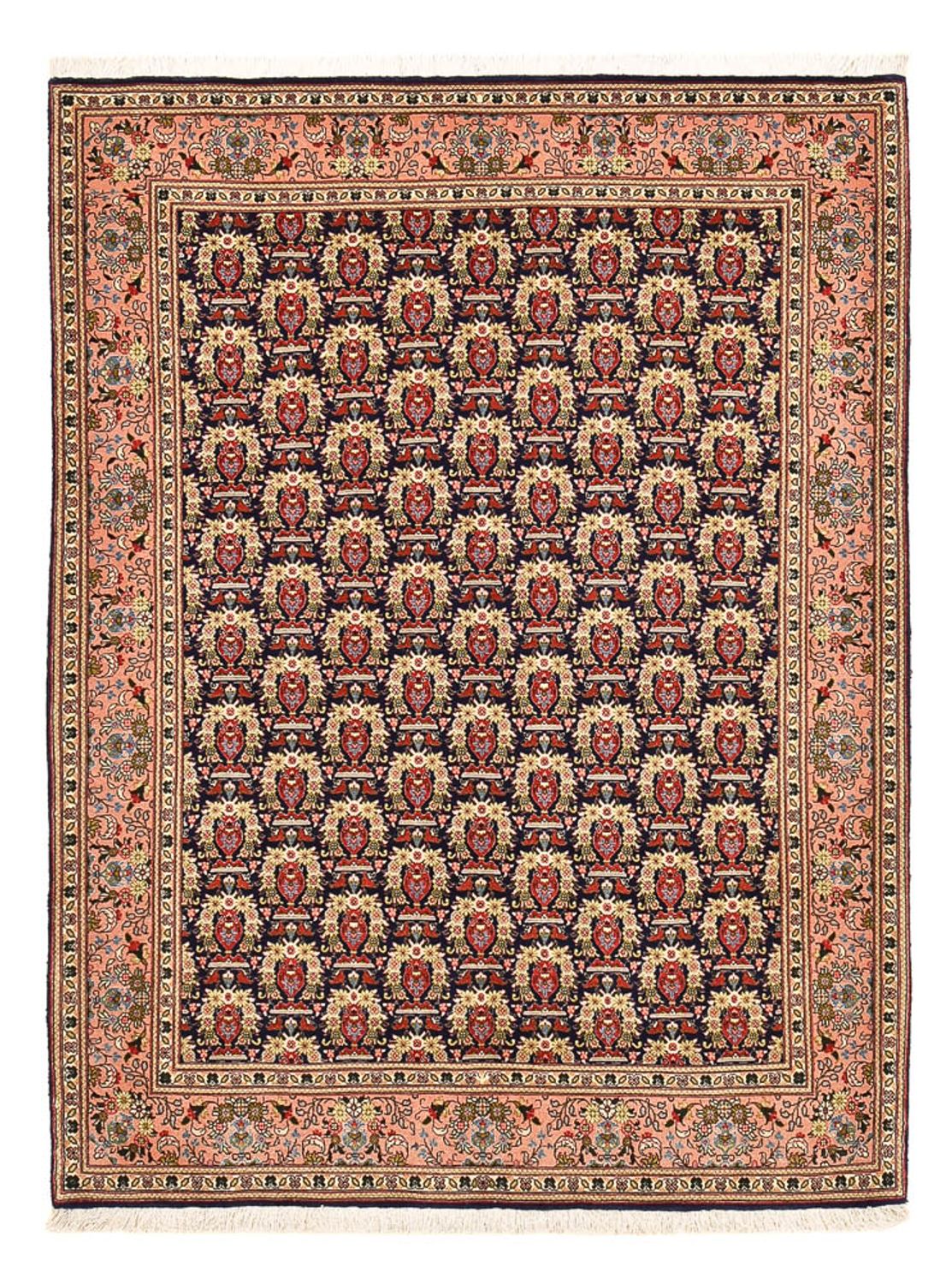 Tappeto Persero - Tabriz - Reale - 196 x 141 cm - ruggine