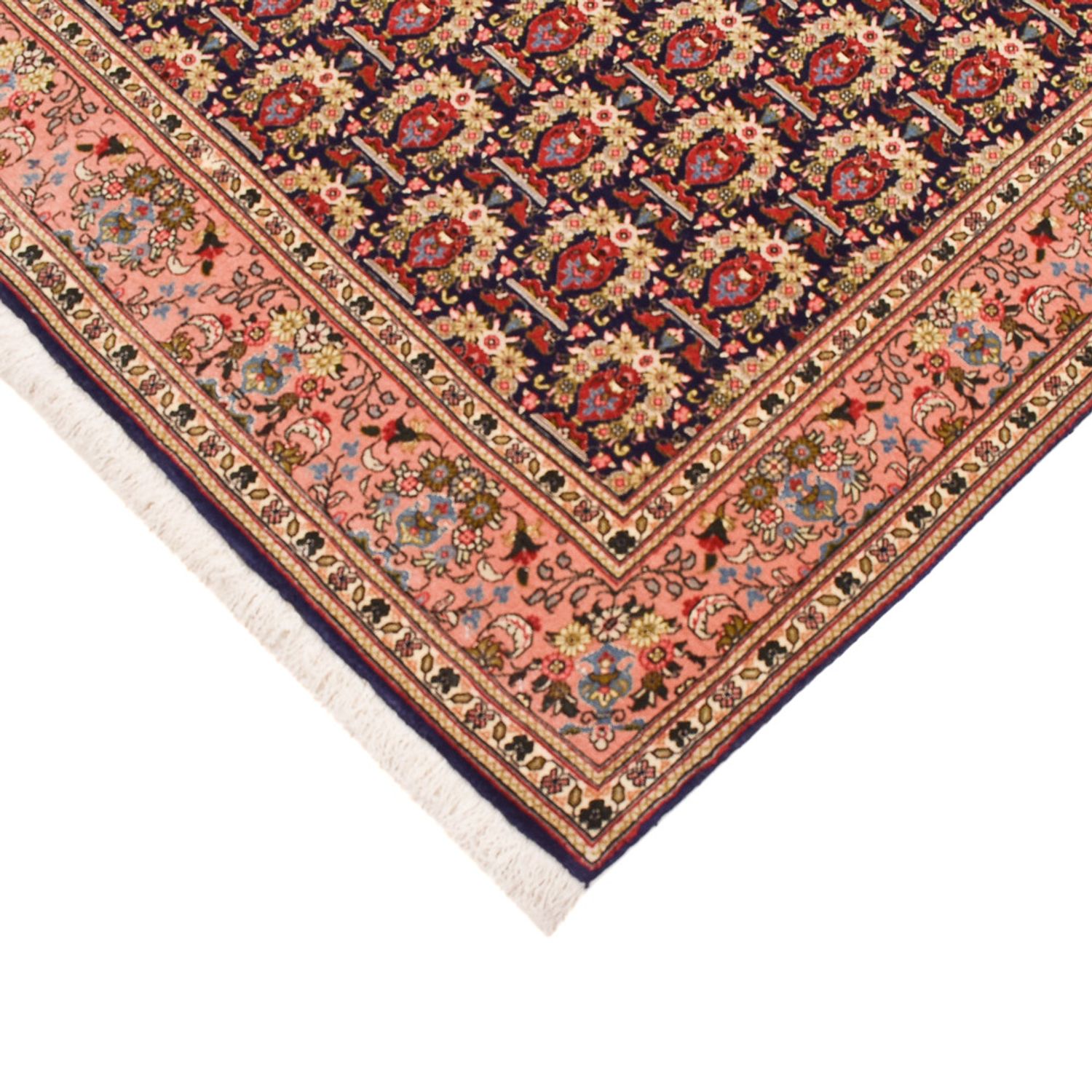 Tapis persan - Tabriz - Royal - 196 x 141 cm - rouille