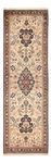 Corredor Tapete de seda - Ghom Silk - Premium - 222 x 69 cm - creme