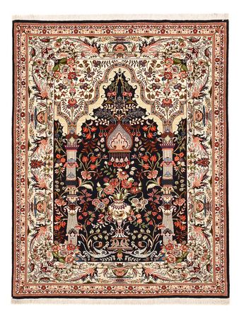 Dywan perski - Tabriz - Premium - 196 x 150 cm - wielokolorowy