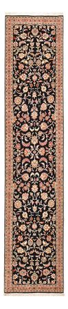 Tapis de couloir Tapis persan - Tabriz - Premium - 300 x 66 cm - bleu foncé