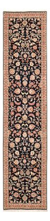 Tapis de couloir Tapis persan - Tabriz - Premium - 300 x 67 cm - bleu foncé