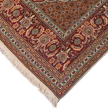 Perzisch tapijt - Tabriz - Royal - 198 x 156 cm - donkerbruin