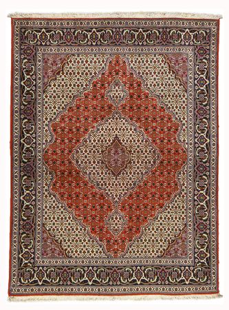 Perzisch tapijt - Tabriz - Royal - 201 x 151 cm - rood