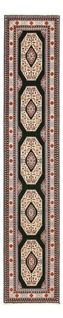 Runner Persisk matta - Tabriz - Premium - 370 x 75 cm - mörkblå