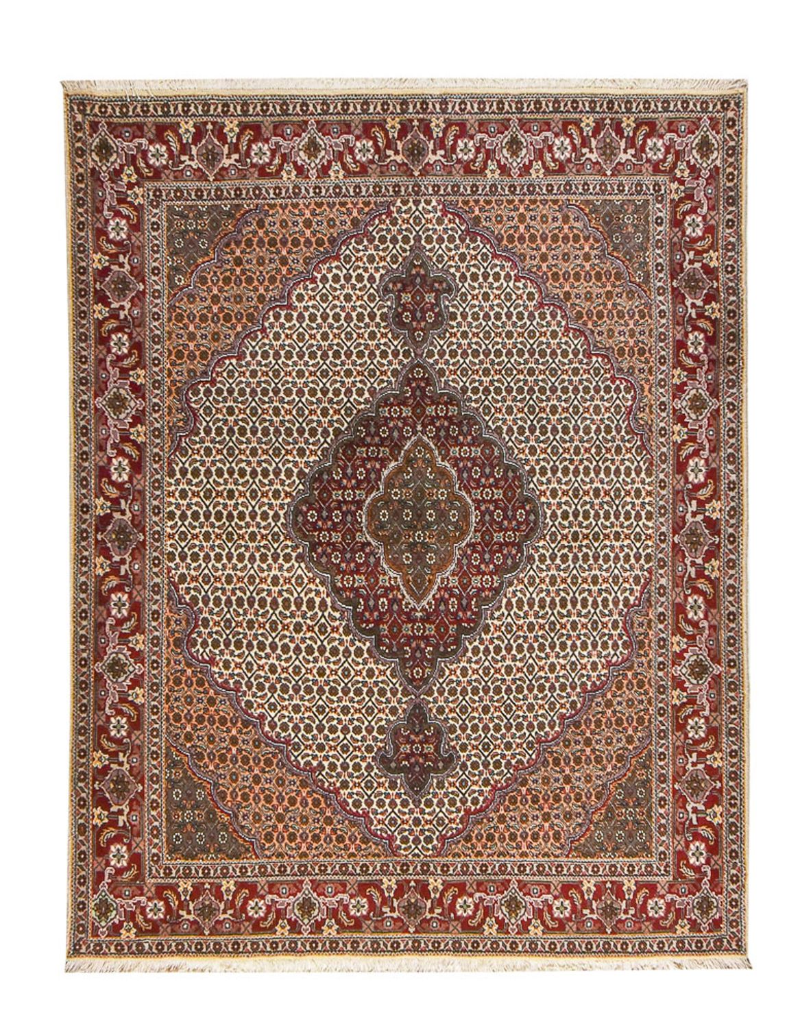 Persisk teppe - Tabriz - Royal - 198 x 154 cm - sand