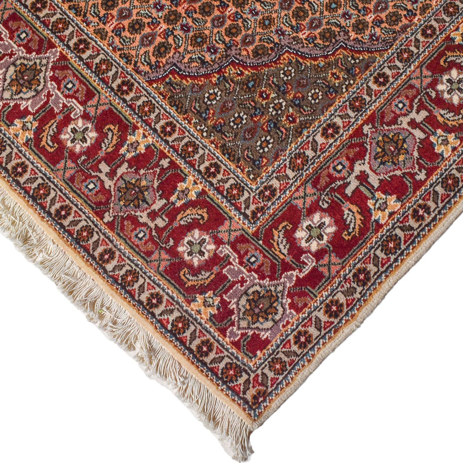 Perzisch tapijt - Tabriz - Royal - 198 x 154 cm - zand