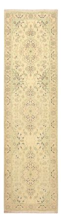 Løper Persisk teppe - Tabriz - Premium - 310 x 84 cm - sand