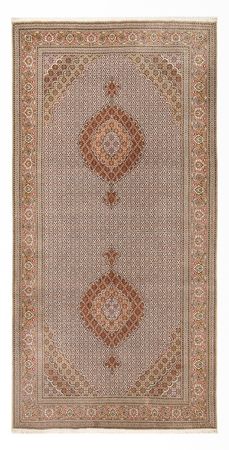 Tapis de couloir Tapis persan - Tabriz - Royal - 397 x 197 cm - rouille