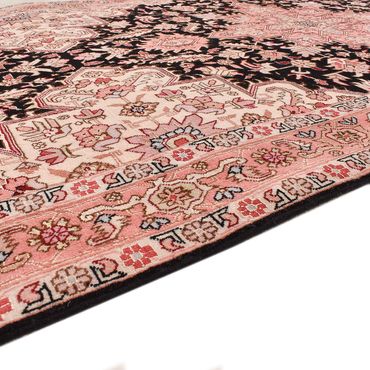 Loper Perzisch tapijt - Tabriz - Royal - 352 x 91 cm - donkerblauw