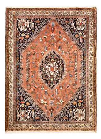 Tapis Gabbeh - Persan Kashkuli - 202 x 152 cm - rouge clair