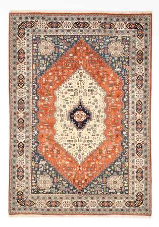 Tapis Gabbeh - Persan Kashkuli - 205 x 147 cm - multicolore