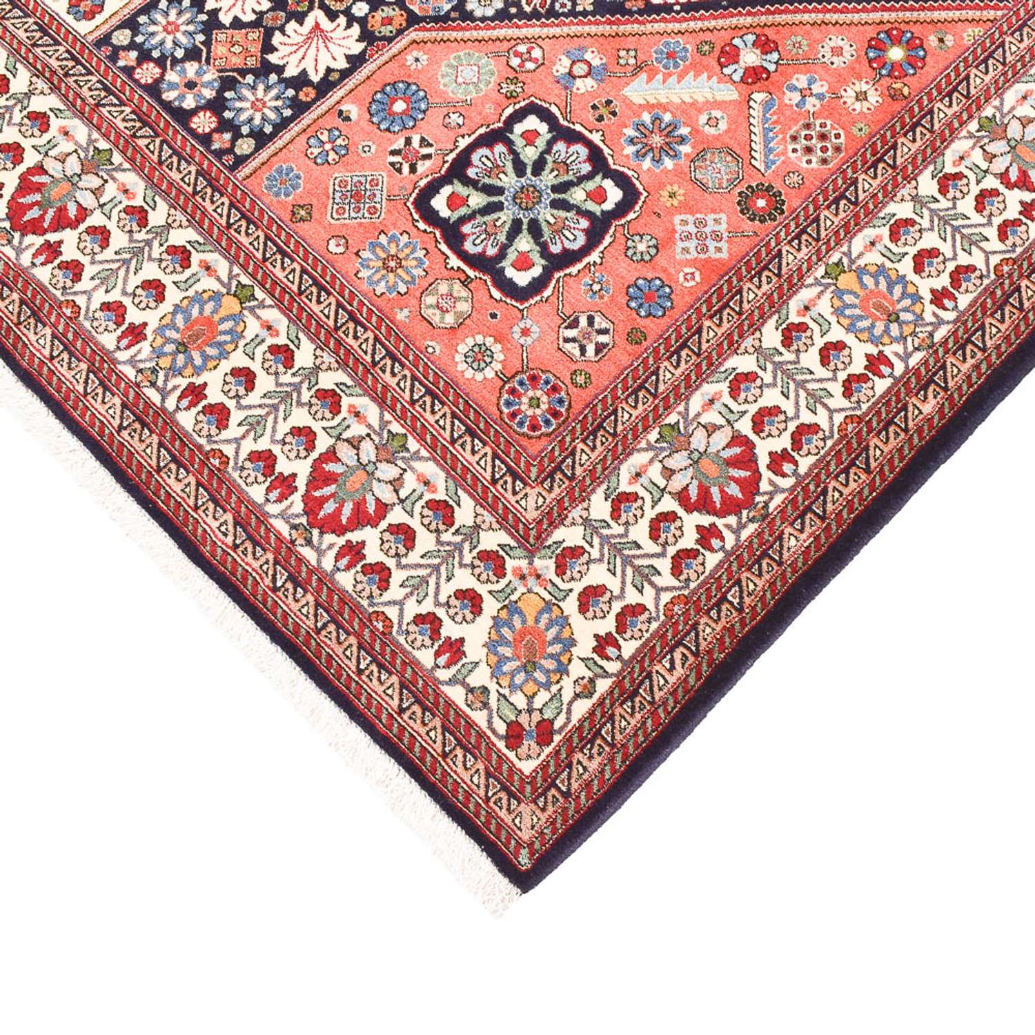 Alfombra Gabbeh - Persa Kashkuli - 219 x 146 cm - multicolor