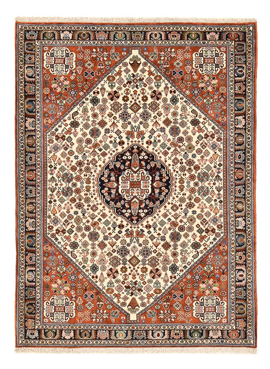 Gabbeh Tapijt - Kashkuli Perzisch - 203 x 152 cm - zand