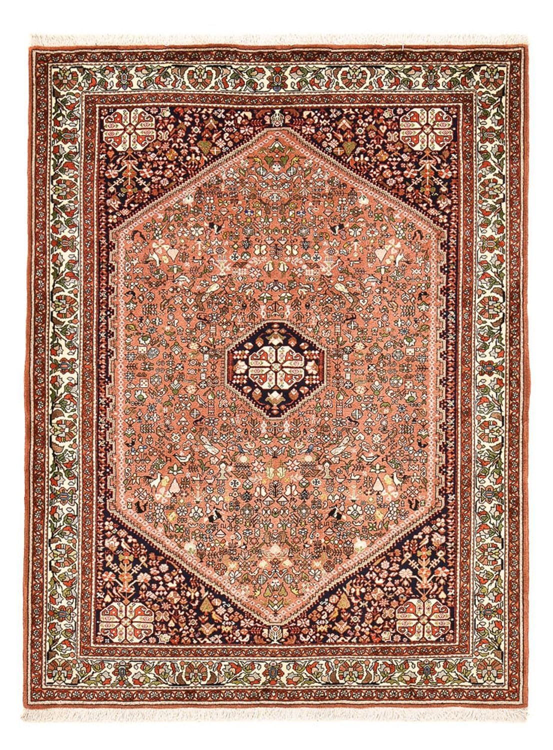 Gabbeh Tapijt - Kashkuli Perzisch - 205 x 153 cm - licht rood